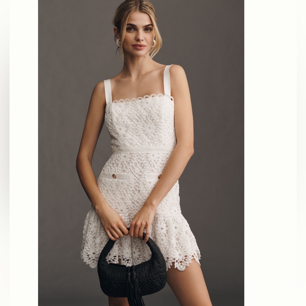 Nwt Saylor White Lace Dress